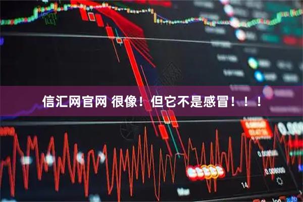 信汇网官网 很像！但它不是感冒！！！